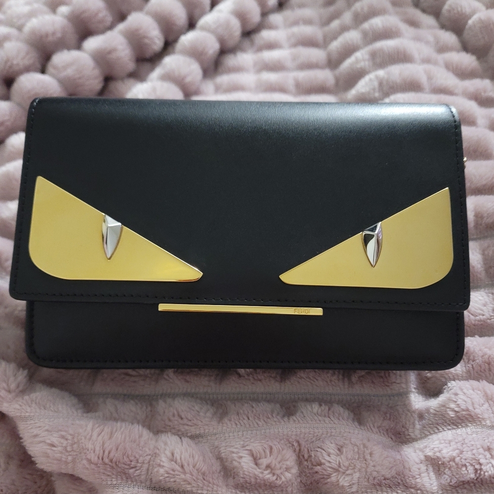 Fendi Black and Gold bag.
